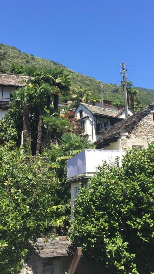 Rustico auf Burg Apartment Locarno Exterior foto