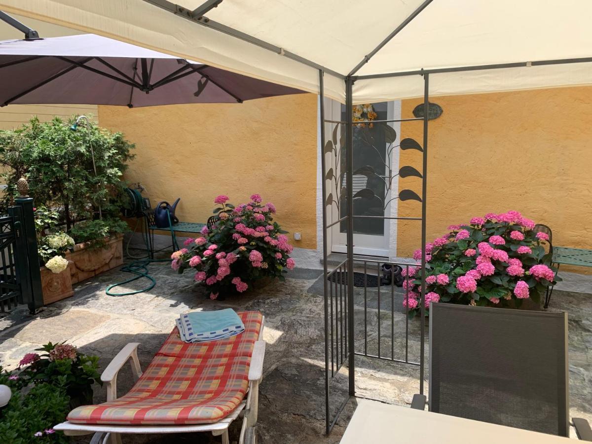 Rustico auf Burg Apartment Locarno Exterior foto